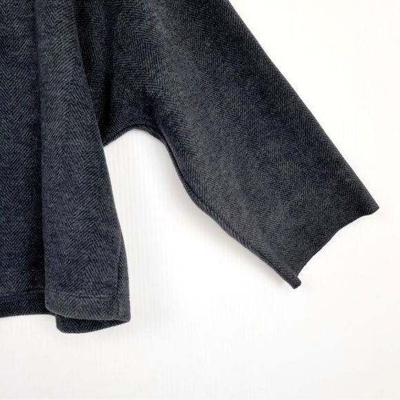 Madewell Mock Neck Wool Blend Pullover Sweater Knit Top  Size Small E5121 - Picture 2 of 7